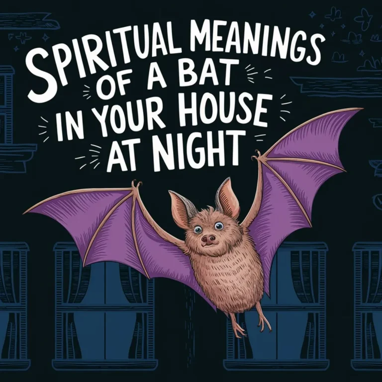 11 Spiritual Meanings of a Bat in Your House at Night