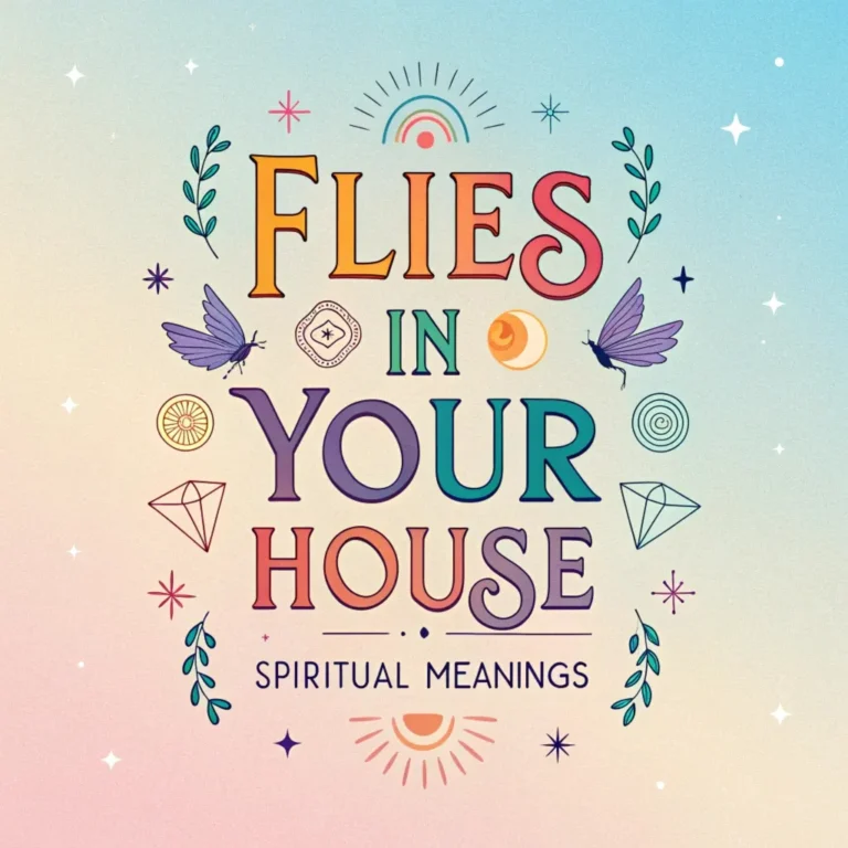 Flies in Your House: 12 Spiritual Meanings & Insights