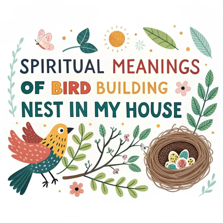 15 Spiritual Meanings of Bird Building Nest in My House