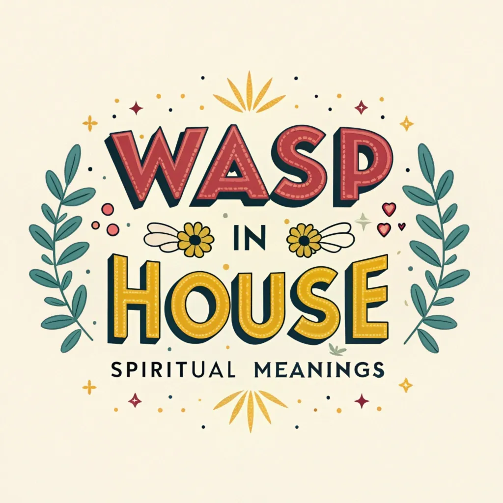 Wasp in House: 12 Spiritual Meanings and Their Significance