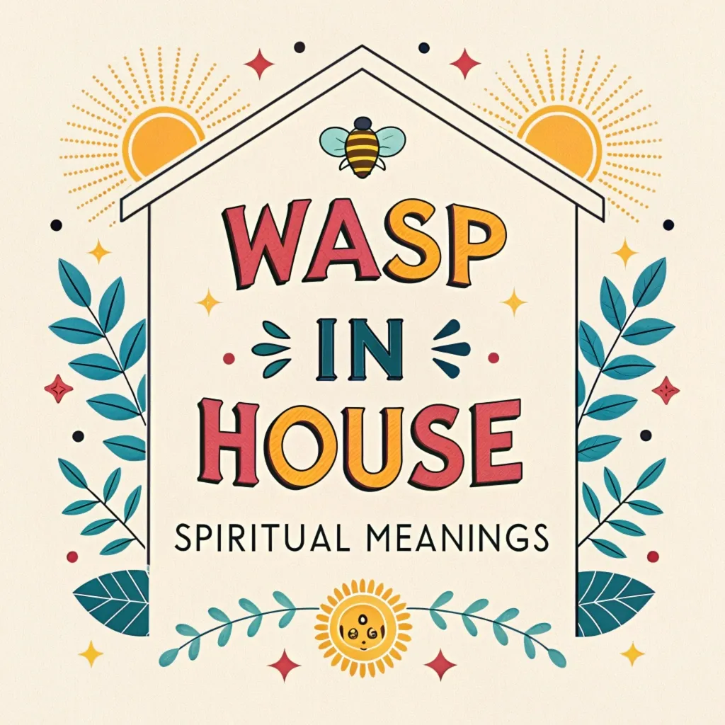 Wasp in House: 12 Spiritual Meanings and Their Significance