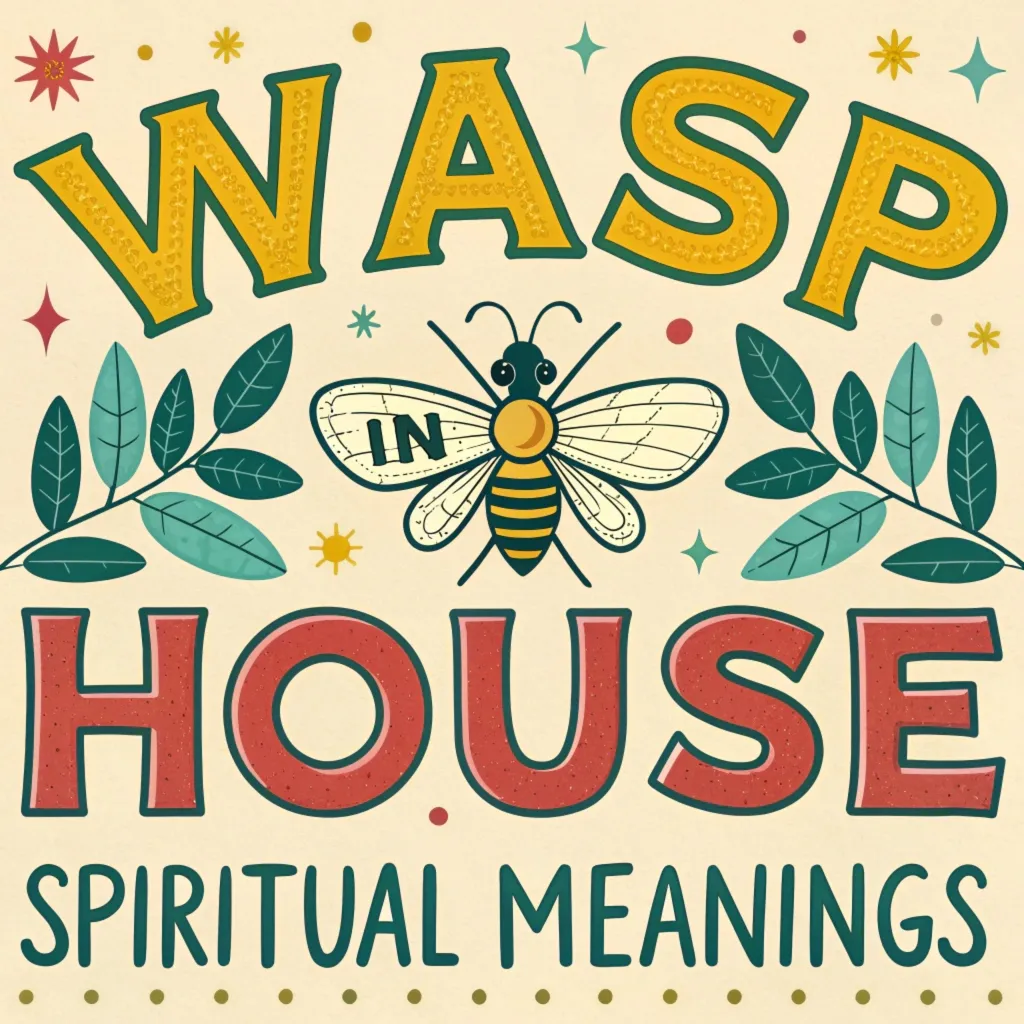 Wasp in House: 12 Spiritual Meanings and Their Significance