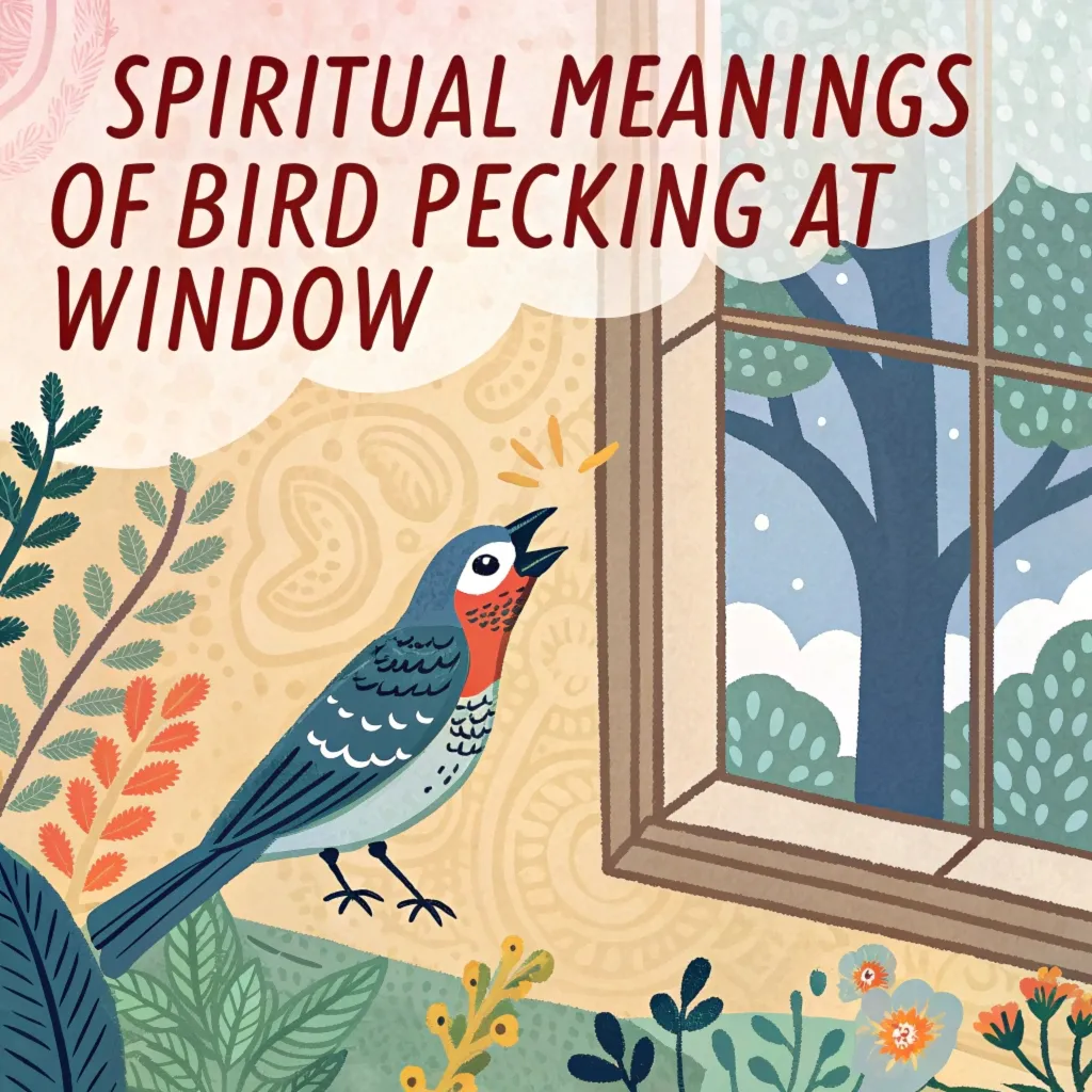 11 Spiritual Meanings of Bird Pecking at Window: Nature's Messages 3 11 Spiritual Meanings of Bird Pecking at Window: Nature's Messages