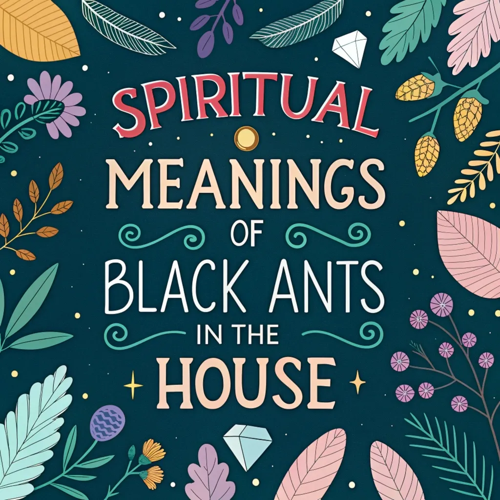 13 Spiritual Meanings of Black Ants in the House: Tiny Messengers