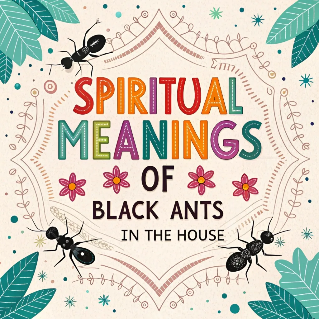 13 Spiritual Meanings of Black Ants in the House: Tiny Messengers