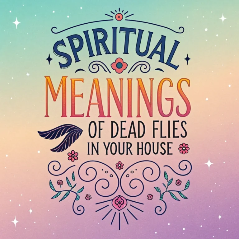 12 Insightful Spiritual Meanings of Dead Flies in Your House