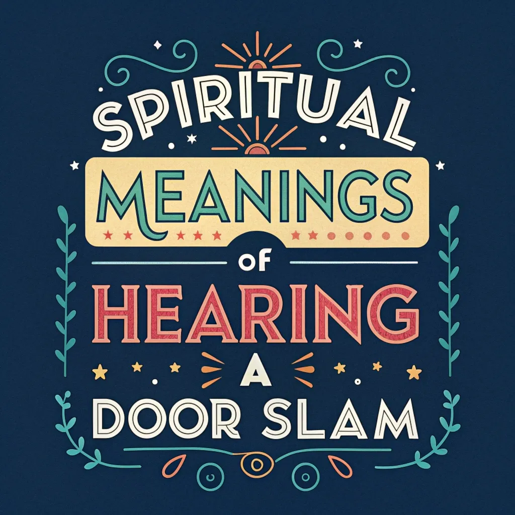 16 Spiritual Meanings of Hearing a Door Slam: Read Insights 4 16 Spiritual Meanings of Hearing a Door Slam: Read Insights