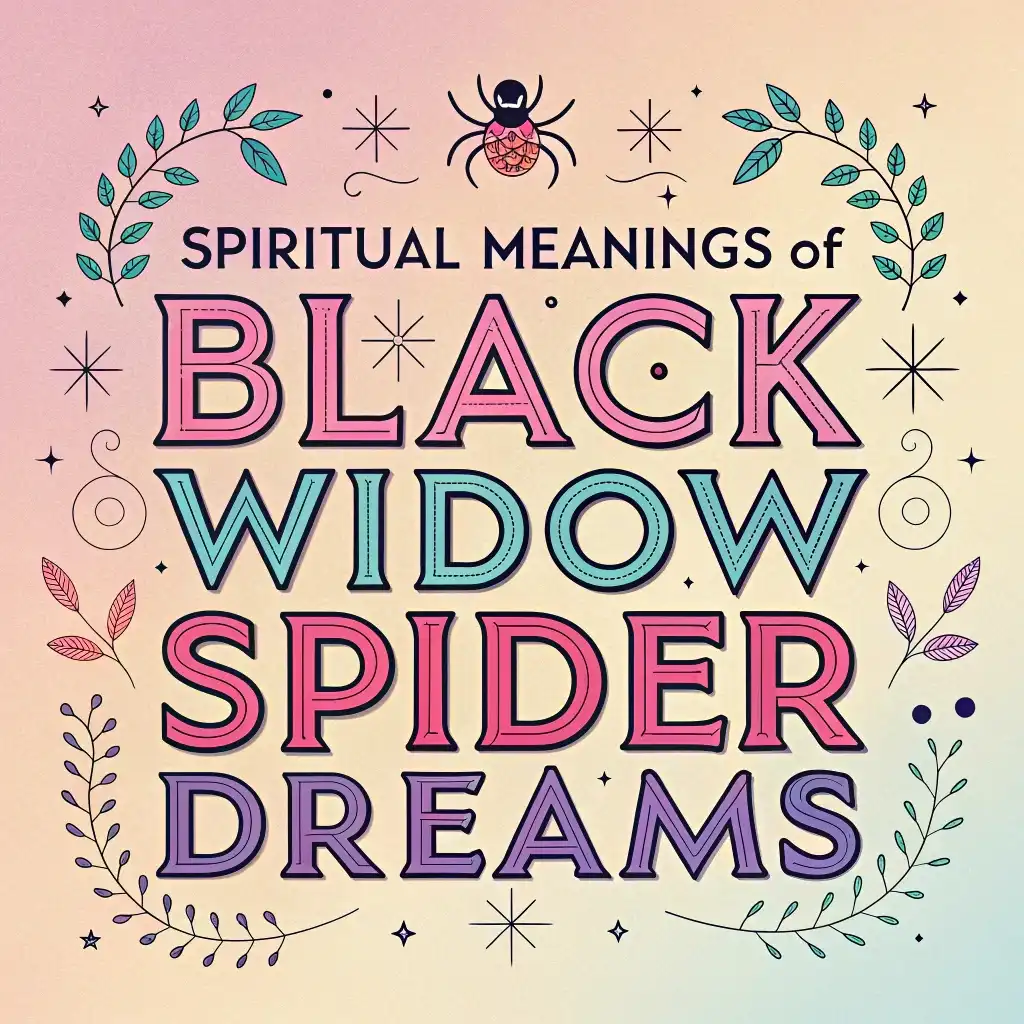 Spiritual Meanings of Black Widow Spider Dreams: 11 Sacred Messages 2 Spiritual Meanings of Black Widow Spider Dreams: 11 Sacred Messages