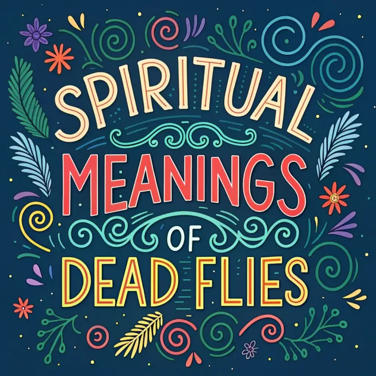 Spiritual Meanings of Dead Flies: 12 Divine Signs