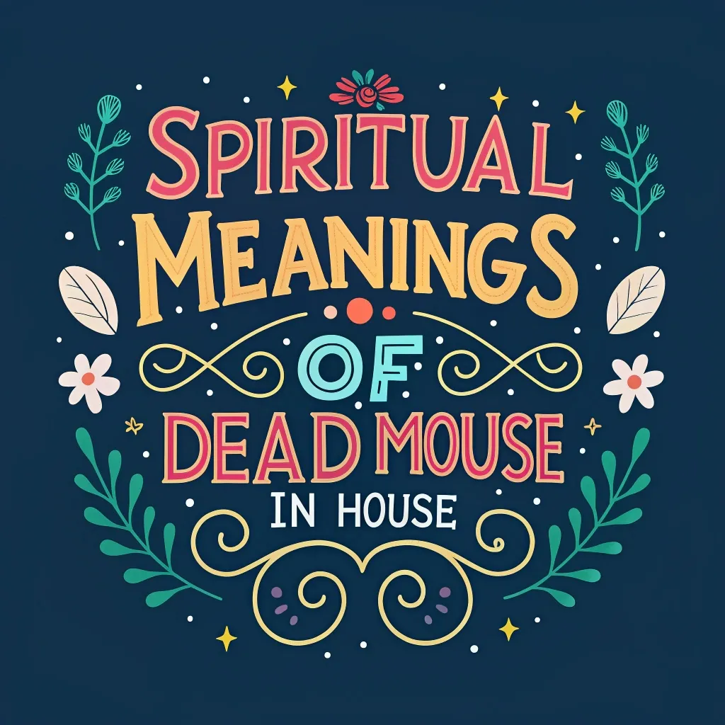Spiritual Meanings of Dead Mouse in House: 10 Sacred Signs