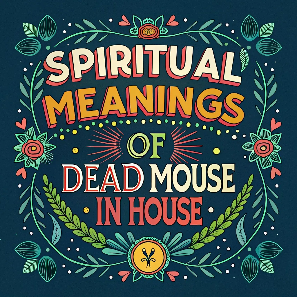 Spiritual Meanings of Dead Mouse in House: 10 Sacred Signs 2 Spiritual Meanings of Dead Mouse in House: 10 Sacred Signs