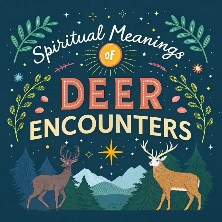 Spiritual Meanings of Deer Encounters: 13 Divine Signs