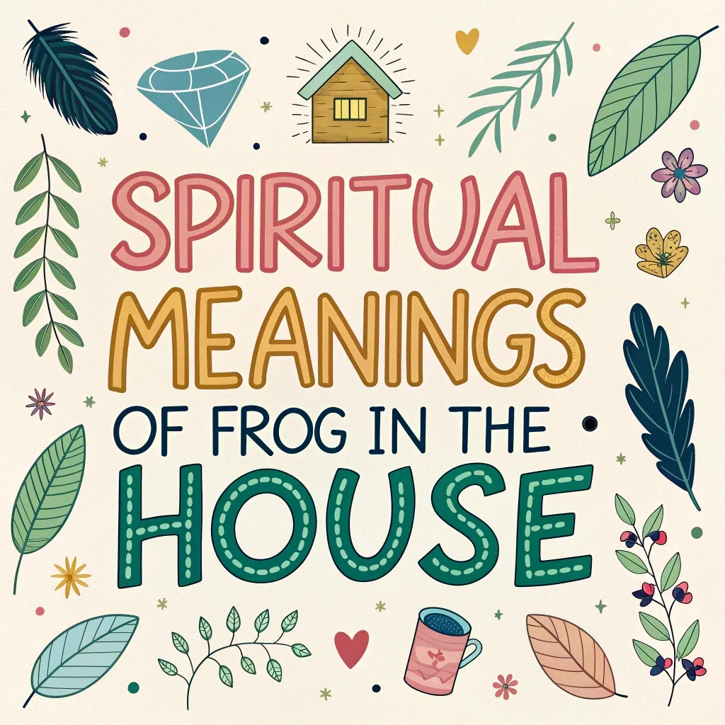 Spiritual Meanings of Frog in the House: 10 Divine Signs