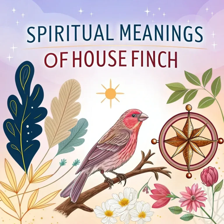 Spiritual Meanings of House Finch: 12 Divine Messages