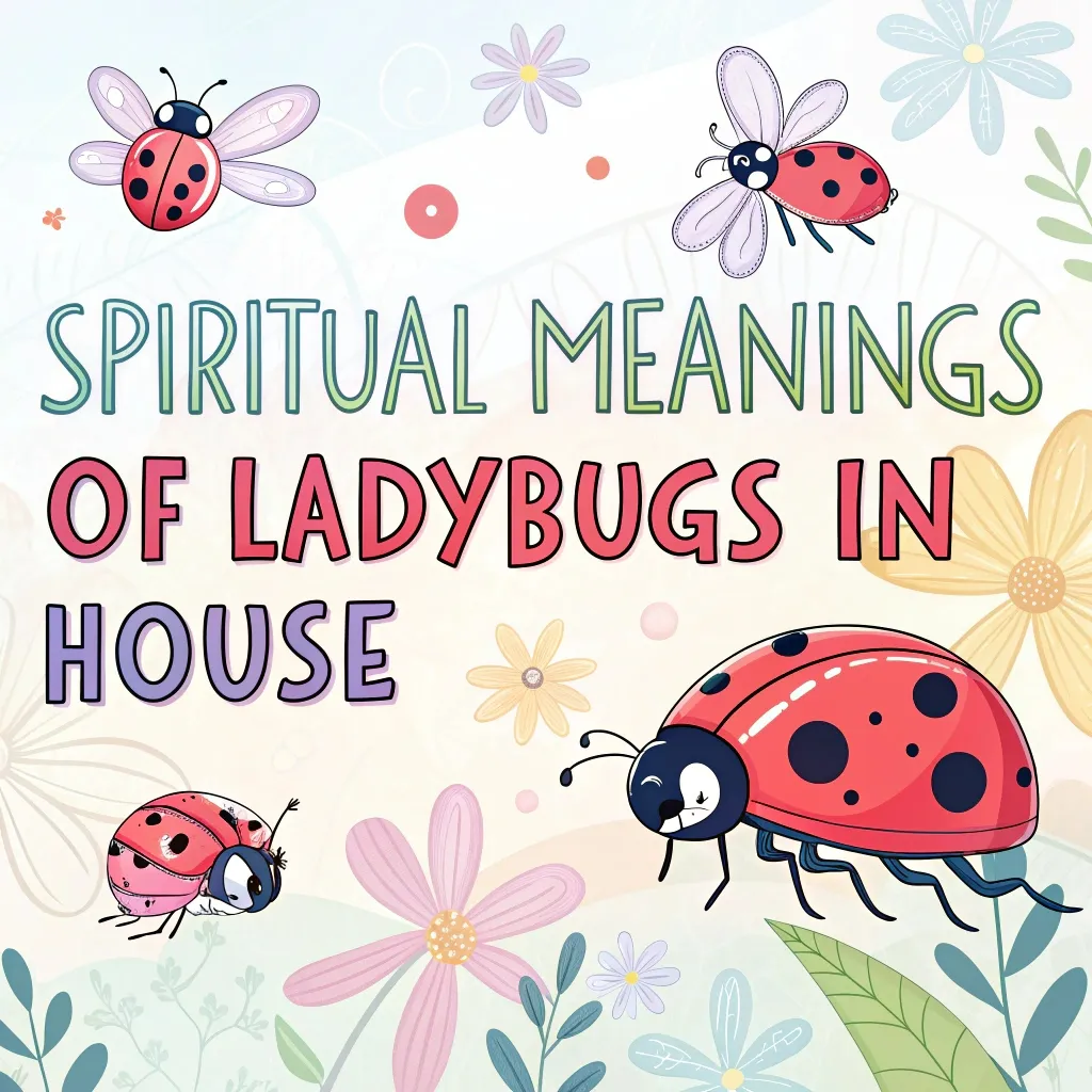 Spiritual Meanings of Ladybugs in House: 10 Sacred Signs