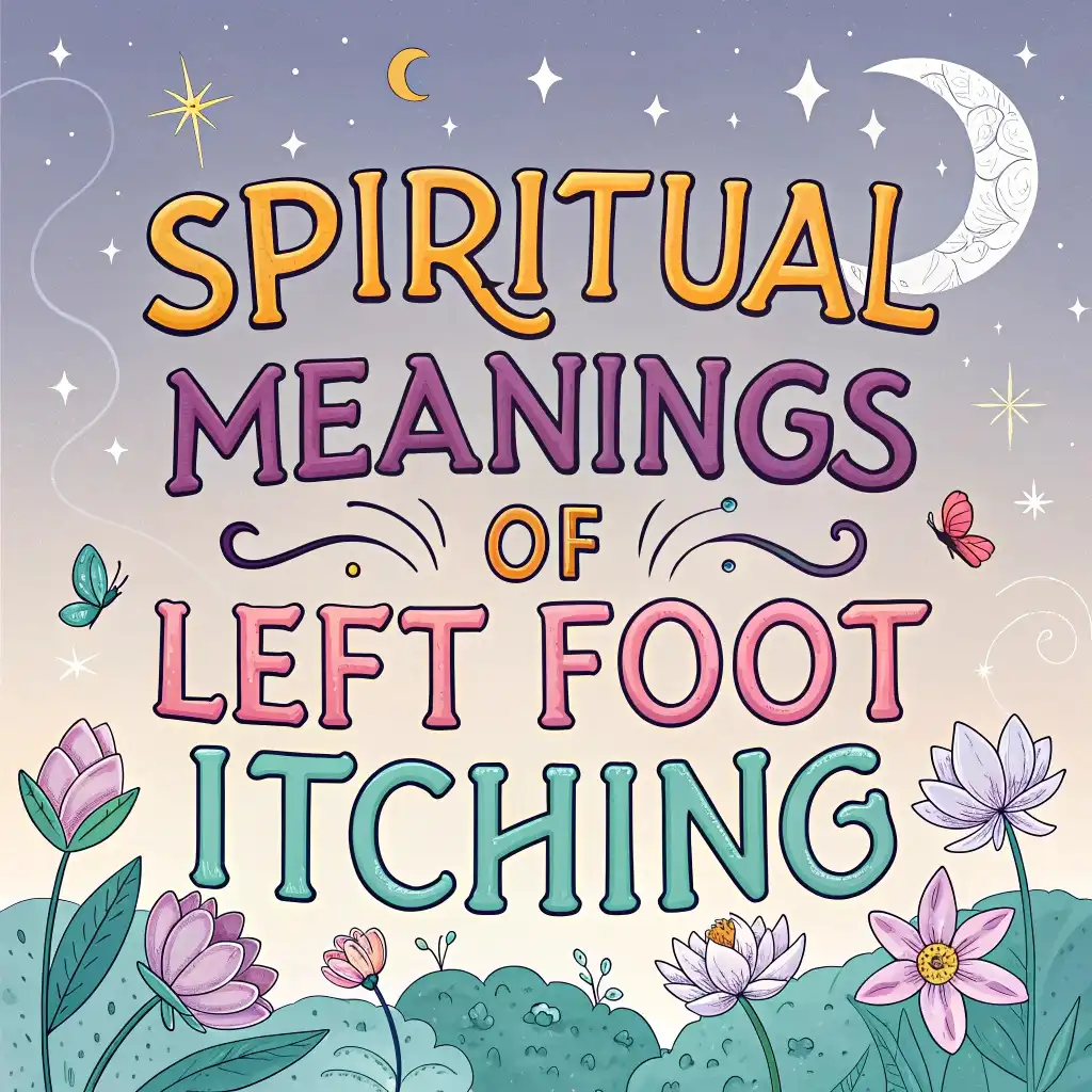 Spiritual Meanings of Left Foot Itching: 11 Sacred Messages