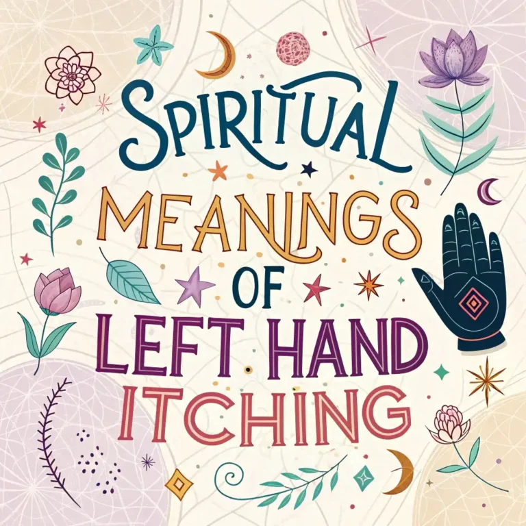 Spiritual Meanings of Left Hand Itching: 10 Sacred Messages