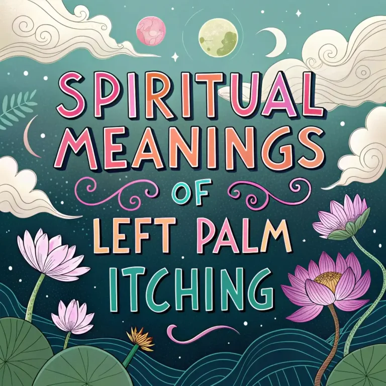 Spiritual Meanings of Left Palm Itching: 13 Divine Signs