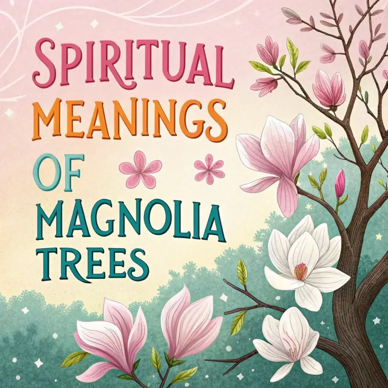 Spiritual Meanings of Magnolia Trees: 13 Sacred Signs