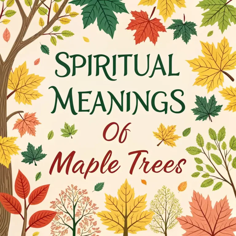 Spiritual Meanings of Maple Trees: 11 Divine Messages