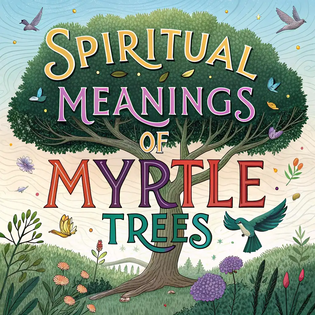 Spiritual Meanings of Myrtle Trees: 12 Divine Signs 3 Spiritual Meanings of Myrtle Trees: 12 Divine Signs