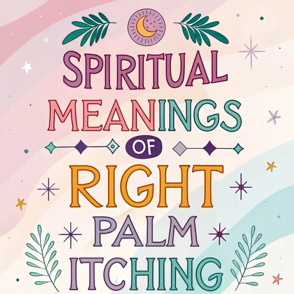 Spiritual Meanings of Right Palm Itching: 11 Sacred Messages 2 Spiritual Meanings of Right Palm Itching: 11 Sacred Messages