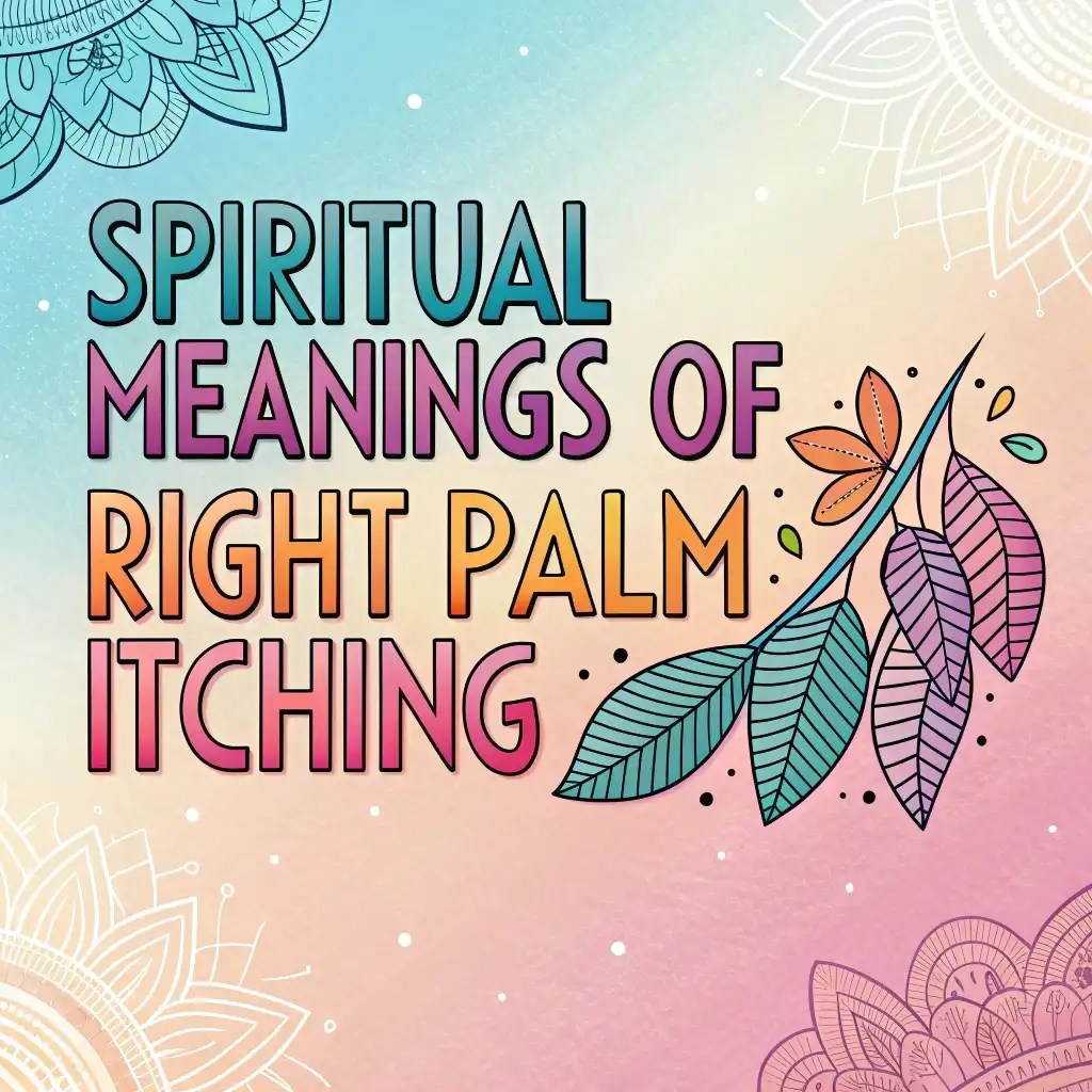 Spiritual Meanings of Right Palm Itching: 11 Sacred Messages