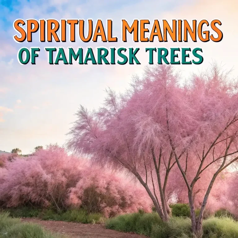 Spiritual Meanings of Tamarisk Trees: 11 Sacred Signs