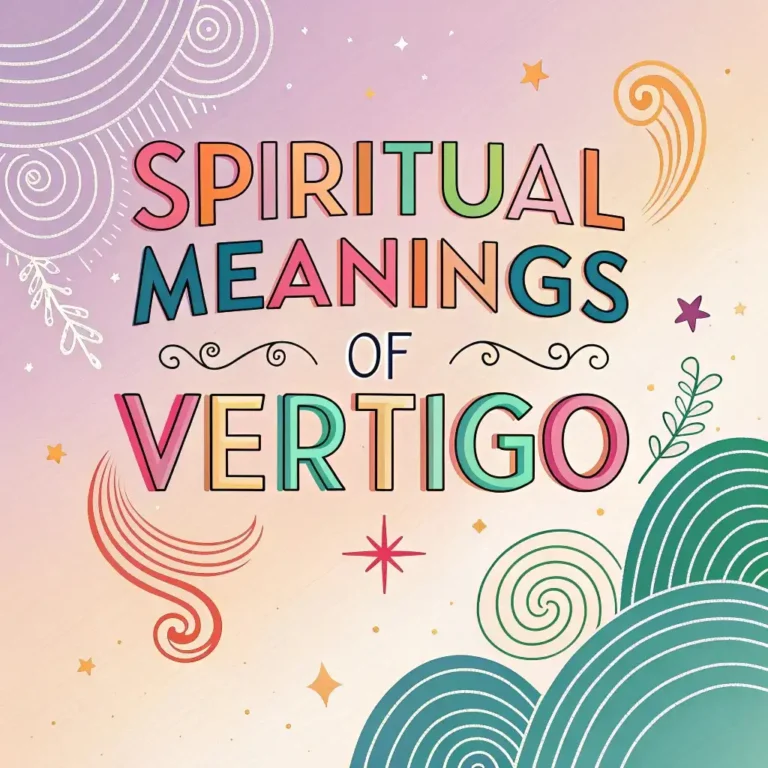 Spiritual Meanings of Vertigo: 10 Sacred Messages