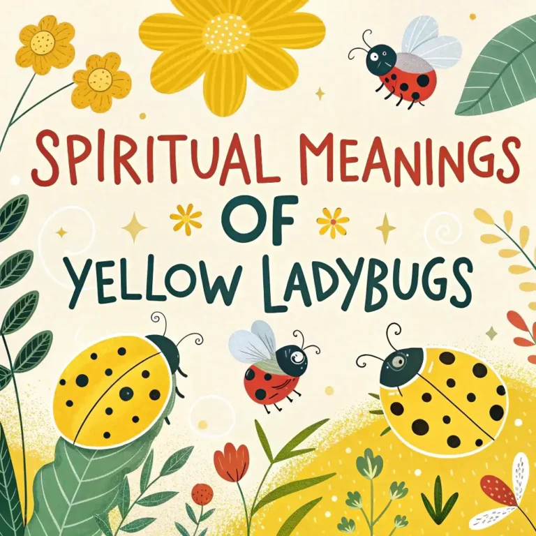 Spiritual Meanings of Yellow Ladybugs: 13 Divine Signs