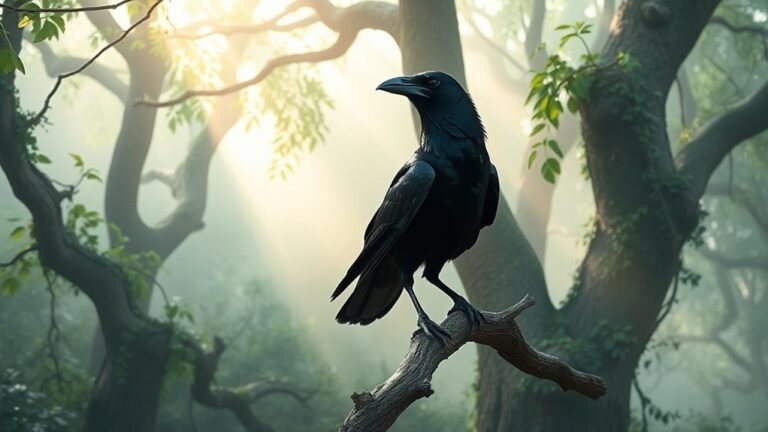 crows symbolize spiritual messages