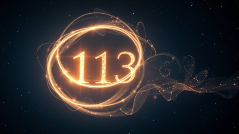 angel number 113 significance