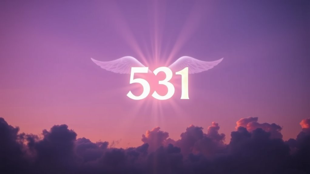 angel number 531 symbolizes divine guidance