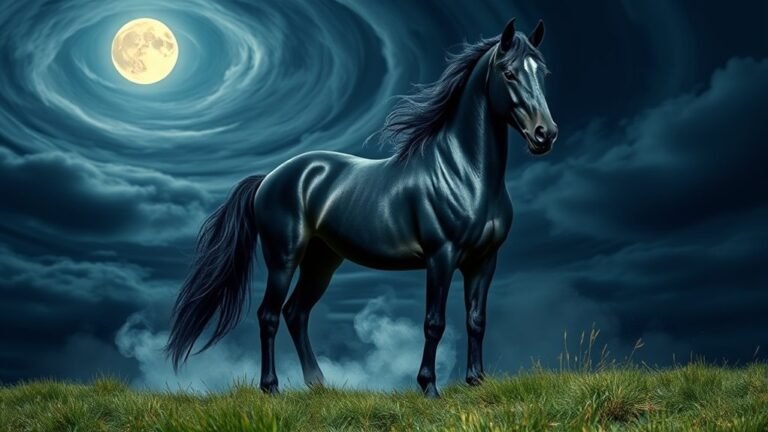 black horse dream symbolism