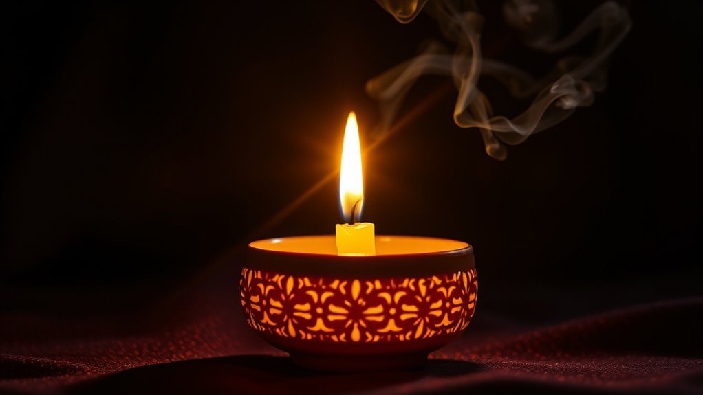 candles symbolize spiritual illumination