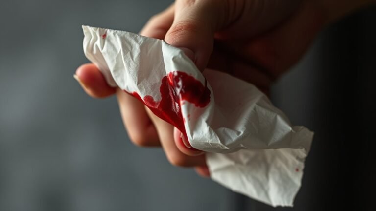 coughing blood spiritual significance