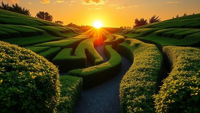 divine paths through labyrinths