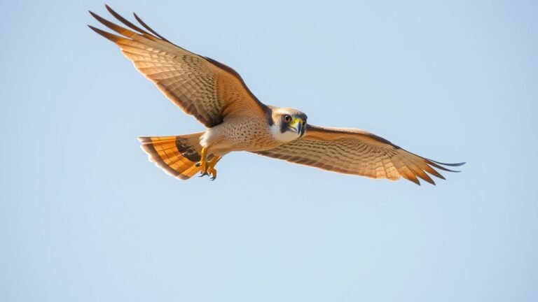 falcon symbolizes divine focus