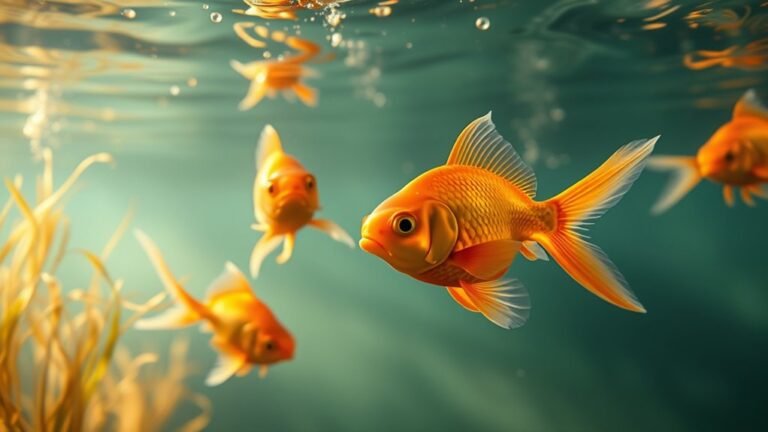 goldfish symbolize fortunate serenity
