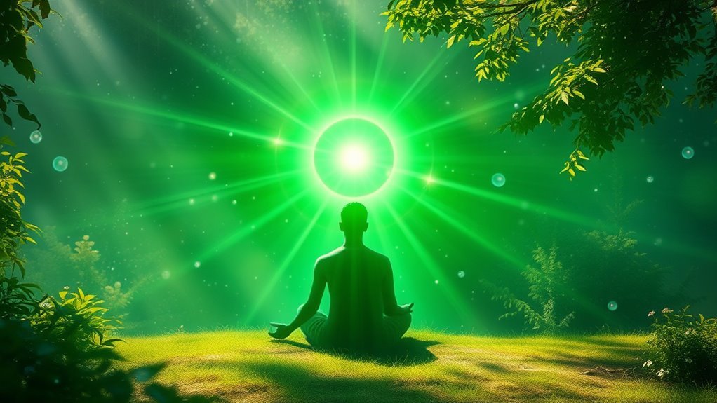 green aura spiritual significance