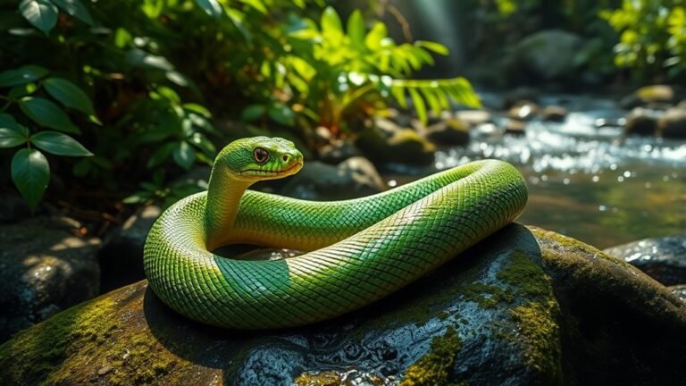 green snake dream symbolism