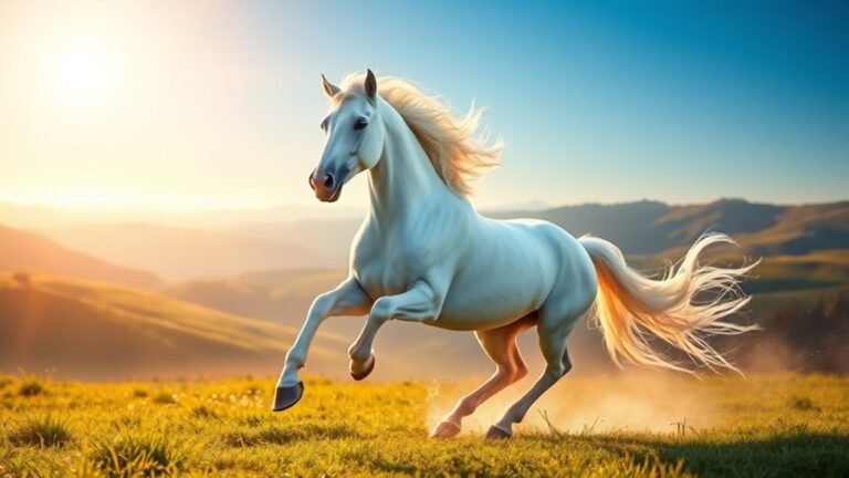 horse symbolizes freedom and journey