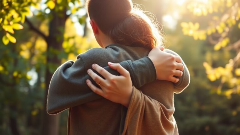 hugging dreams spiritual significance