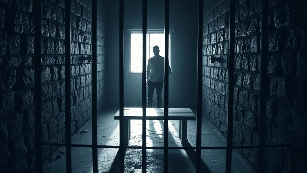 inner restrictions and imprisonment
