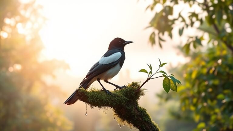 magpie s sacred omen significance