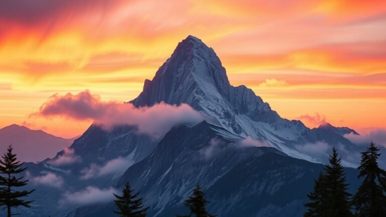 mountains symbolize spiritual strength