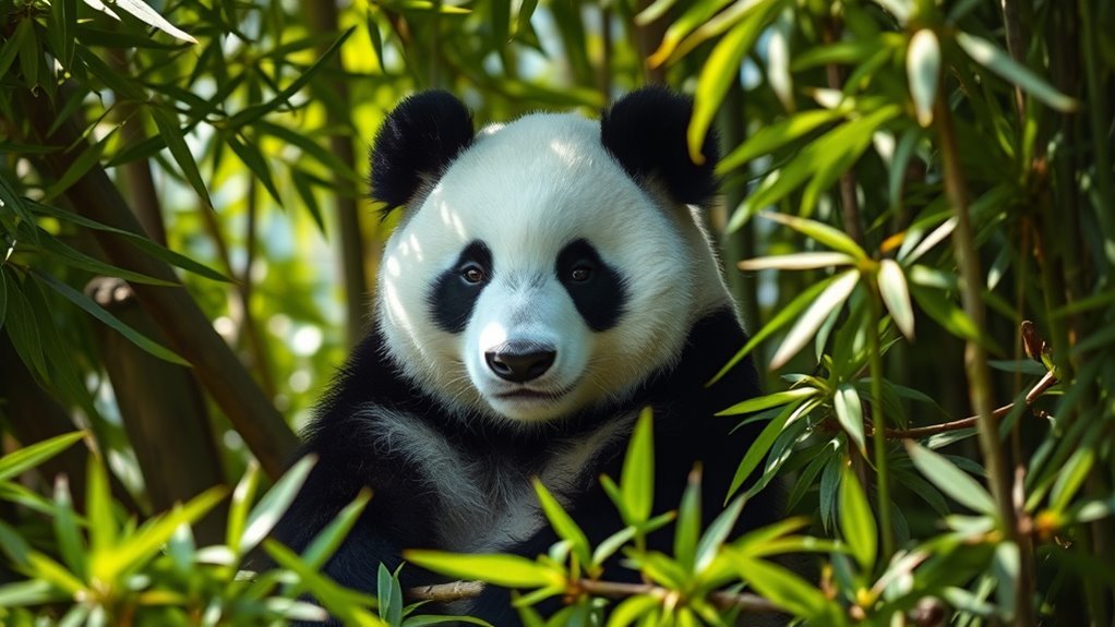 panda symbolizes peace and balance