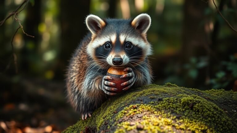 raccoon symbolism curiosity adaptability talents