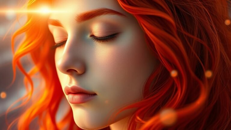 red hair symbolism in dreams