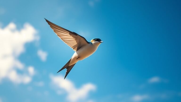 swallow symbolizes faith and joy